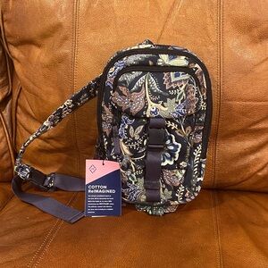 VERA BRADLEY Utility Sling Backpack Purse NWT